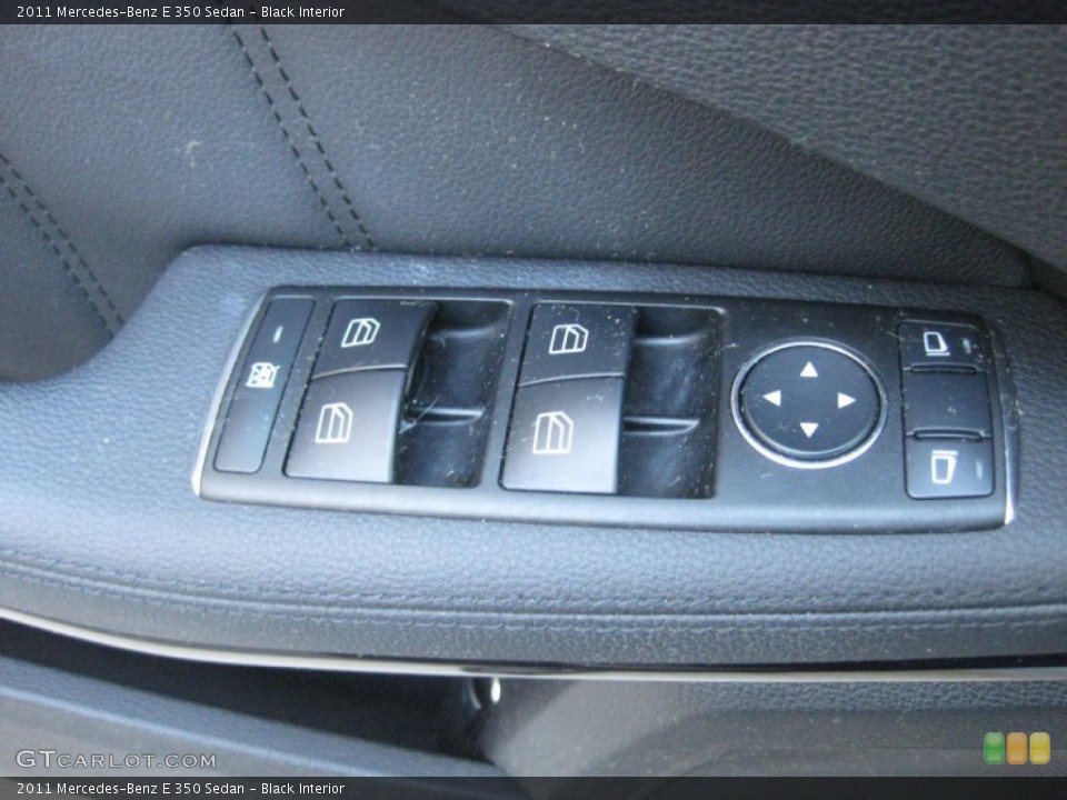 Black Interior Controls for the 2011 Mercedes-Benz E 350 Sedan #74594820