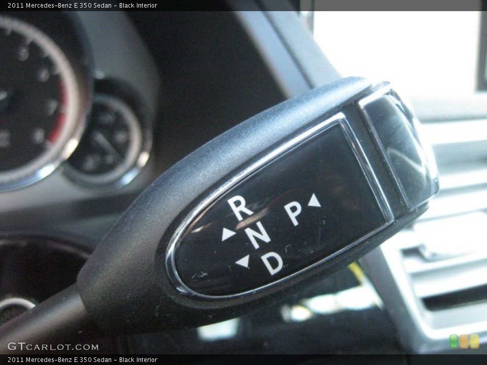 Black Interior Transmission for the 2011 Mercedes-Benz E 350 Sedan #74594996