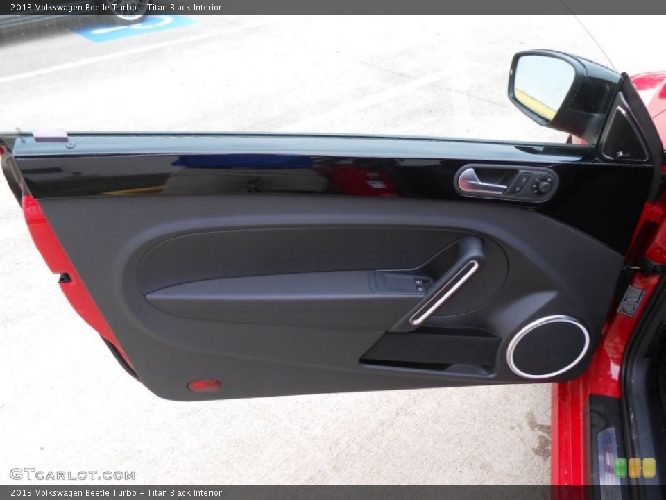 Titan Black Interior Door Panel for the 2013 Volkswagen Beetle Turbo #74595443
