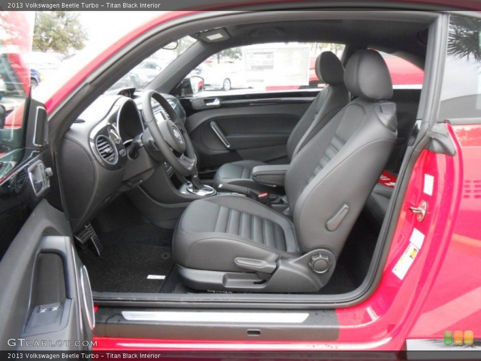 Titan Black Interior Photo for the 2013 Volkswagen Beetle Turbo #74595470