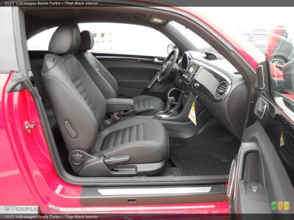 Titan Black Interior Photo for the 2013 Volkswagen Beetle Turbo #74595502