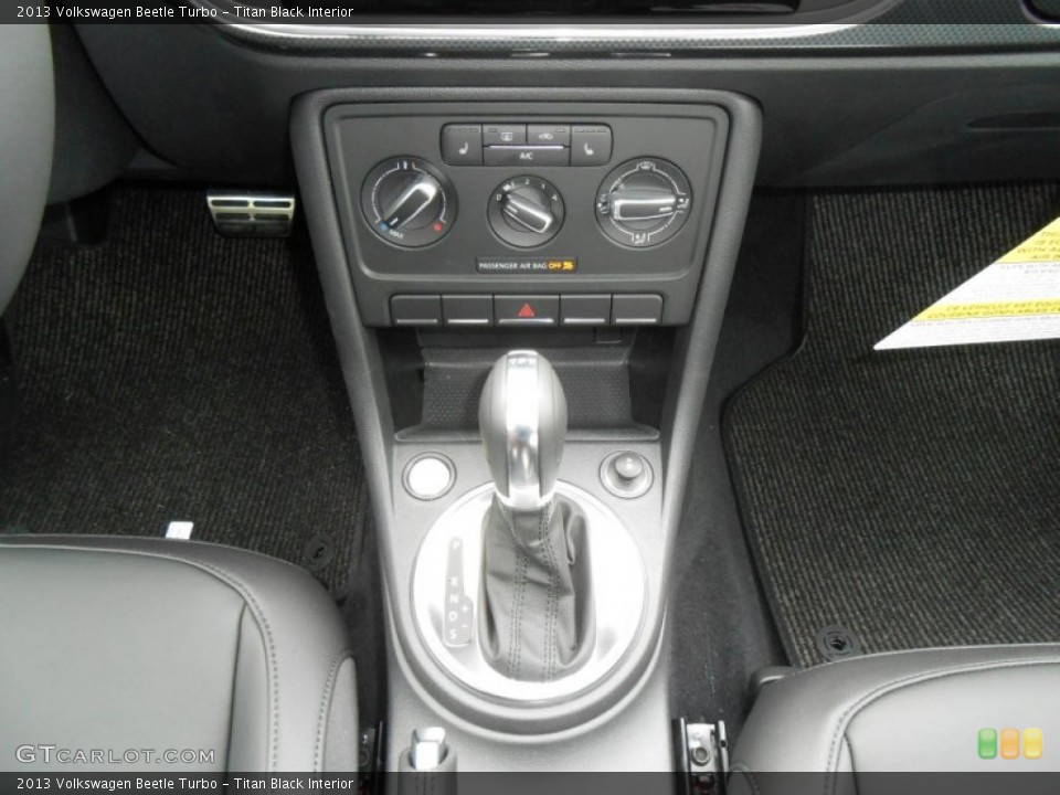 Titan Black Interior Transmission for the 2013 Volkswagen Beetle Turbo #74595605