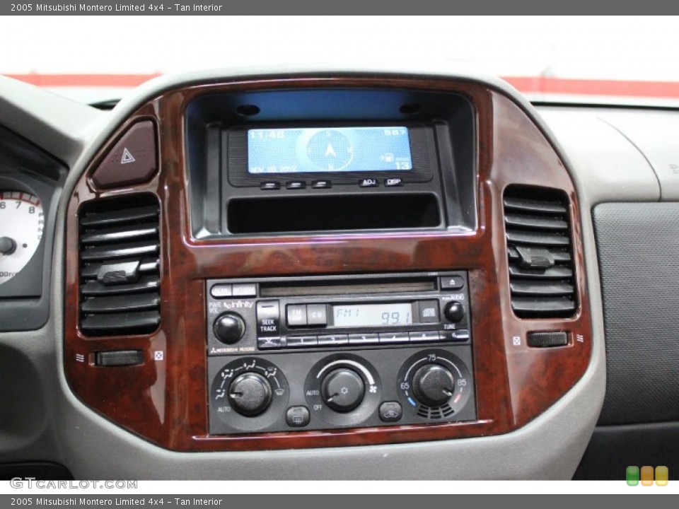 Tan Interior Controls for the 2005 Mitsubishi Montero Limited 4x4 #74595952