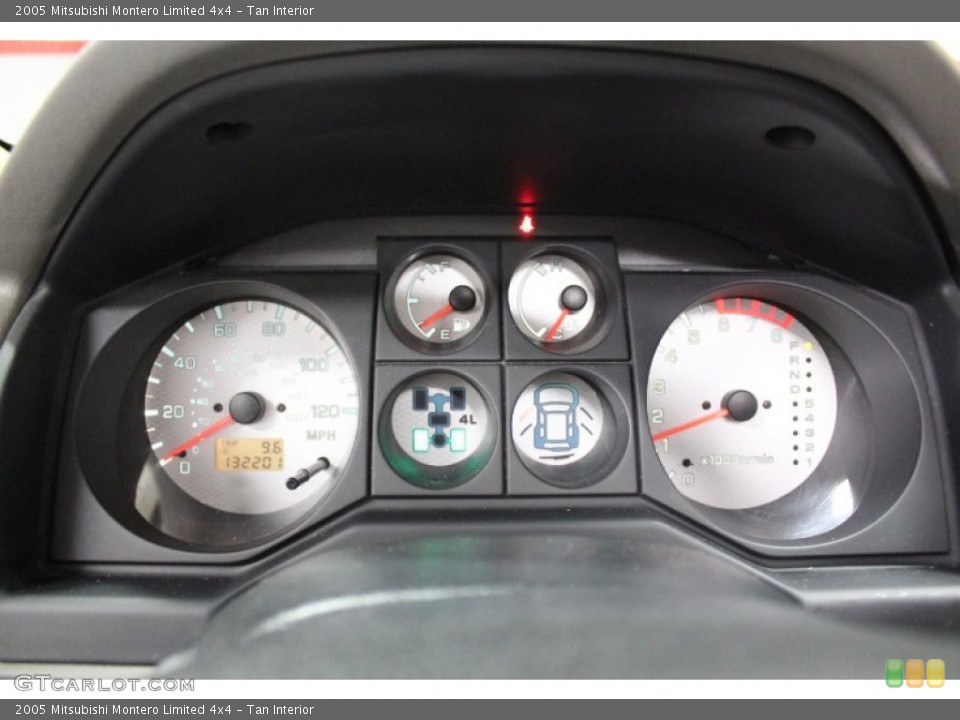 Tan Interior Gauges for the 2005 Mitsubishi Montero Limited 4x4 #74596073