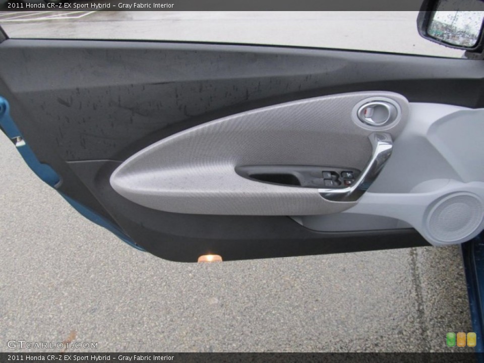 Gray Fabric Interior Door Panel for the 2011 Honda CR-Z EX Sport Hybrid #74597199
