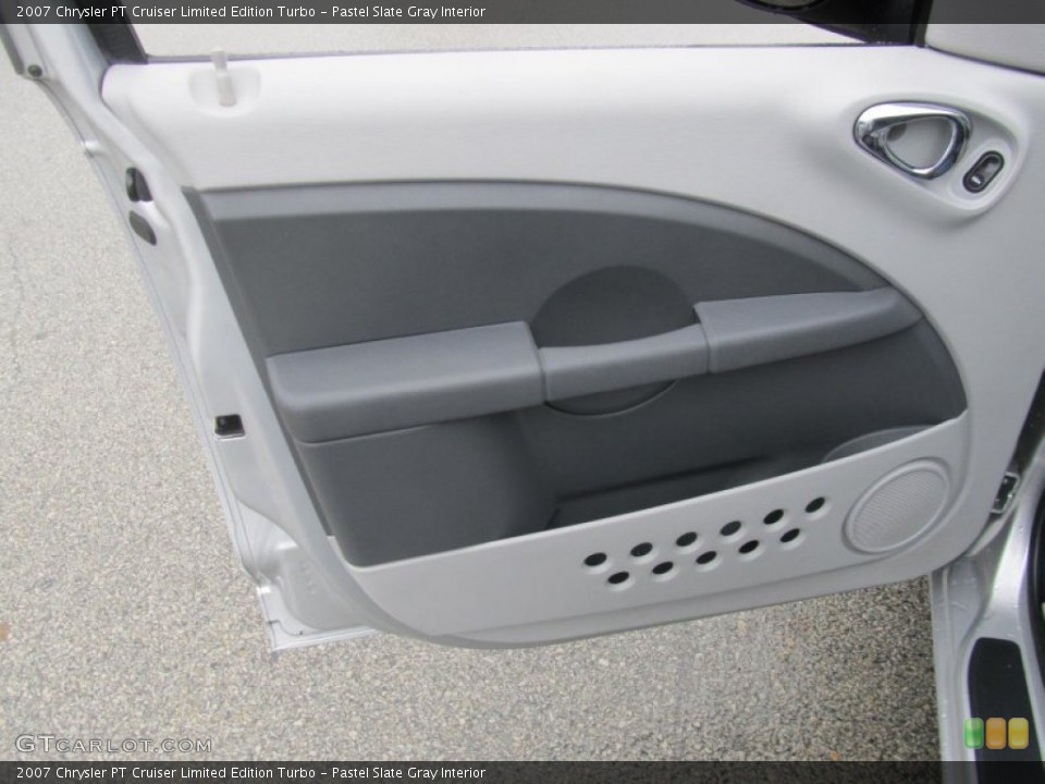 Pastel Slate Gray Interior Door Panel for the 2007 Chrysler PT Cruiser Limited Edition Turbo #74599187
