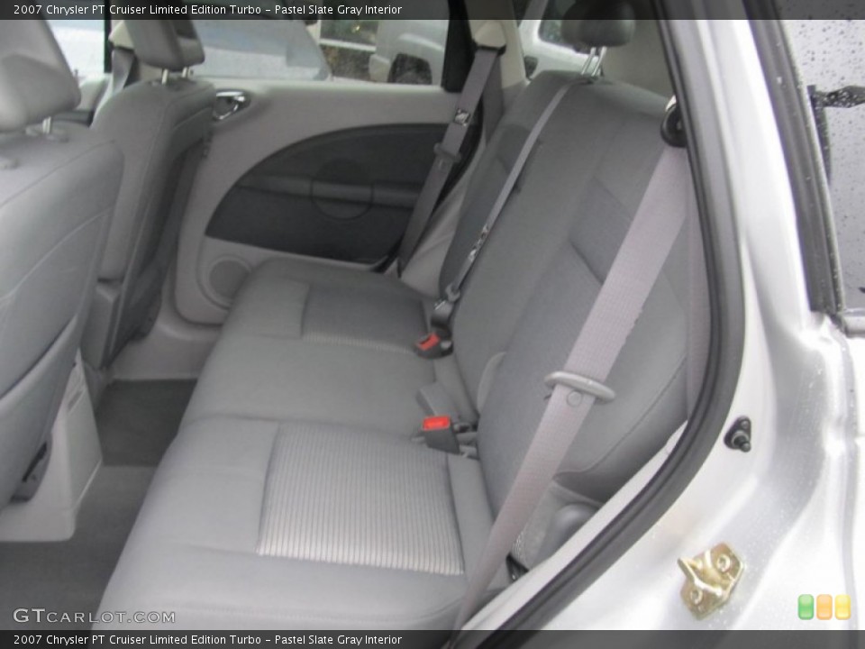 Pastel Slate Gray Interior Rear Seat for the 2007 Chrysler PT Cruiser Limited Edition Turbo #74599250