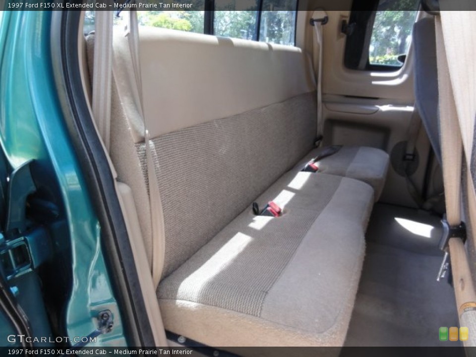 Medium Prairie Tan Interior Rear Seat For The 1997 Ford F150