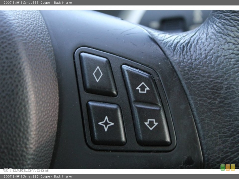 Black Interior Controls for the 2007 BMW 3 Series 335i Coupe #74599850
