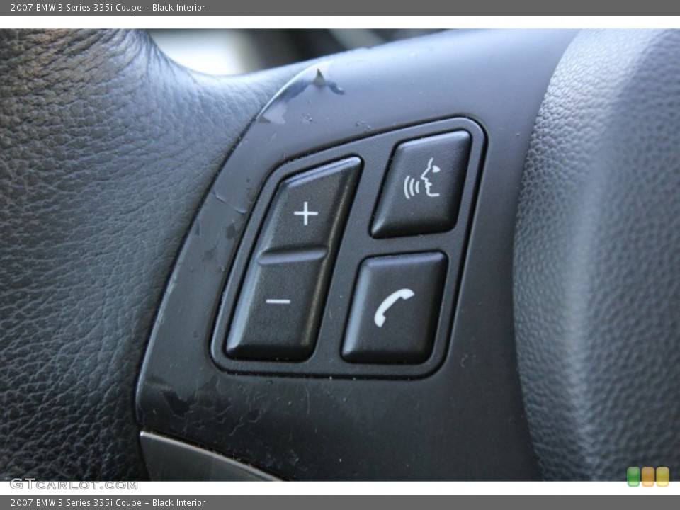 Black Interior Controls for the 2007 BMW 3 Series 335i Coupe #74599865