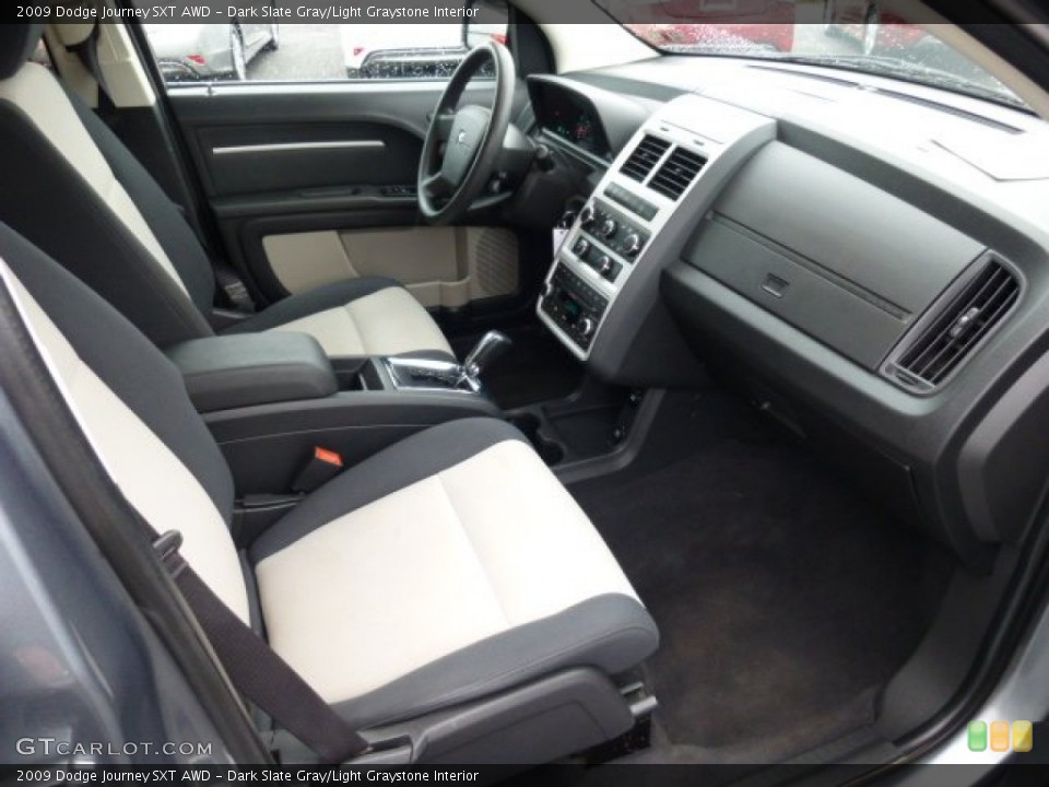 Dark Slate Gray/Light Graystone Interior Photo for the 2009 Dodge Journey SXT AWD #74602415