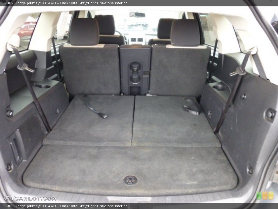 Dark Slate Gray/Light Graystone Interior Trunk for the 2009 Dodge Journey SXT AWD #74602448