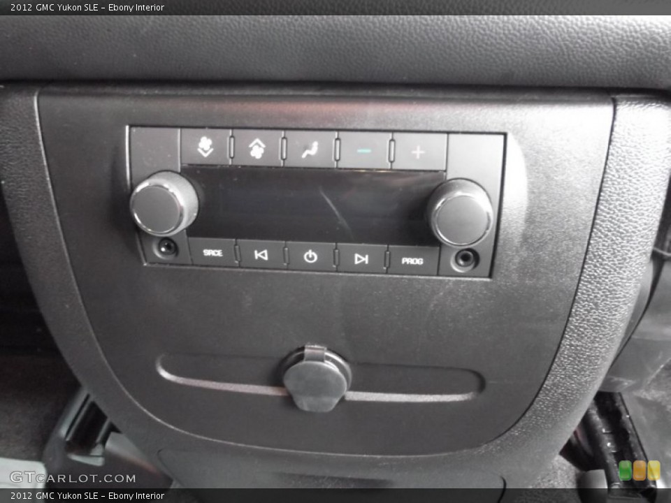 Ebony Interior Controls for the 2012 GMC Yukon SLE #74605381