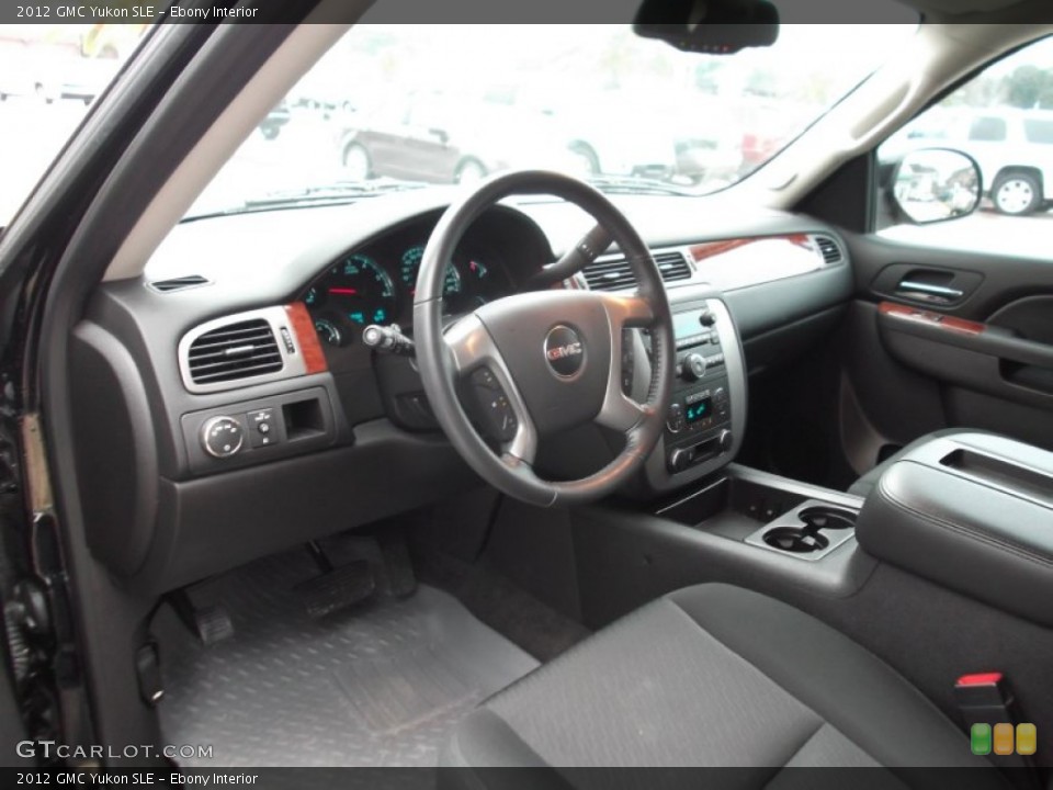 Ebony Interior Prime Interior for the 2012 GMC Yukon SLE #74605483