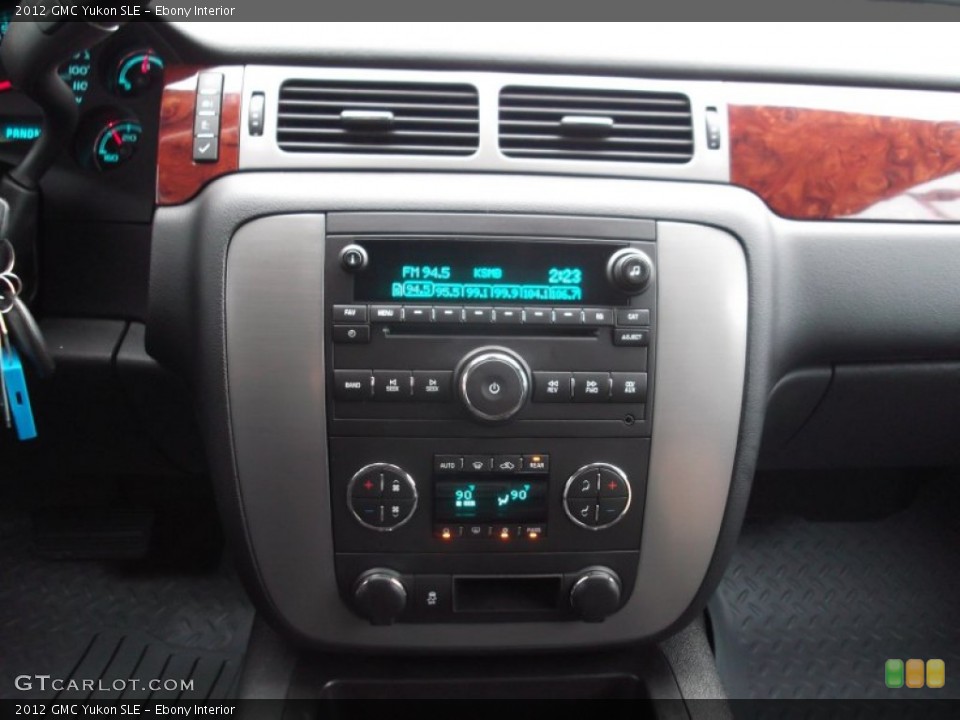 Ebony Interior Controls for the 2012 GMC Yukon SLE #74605566