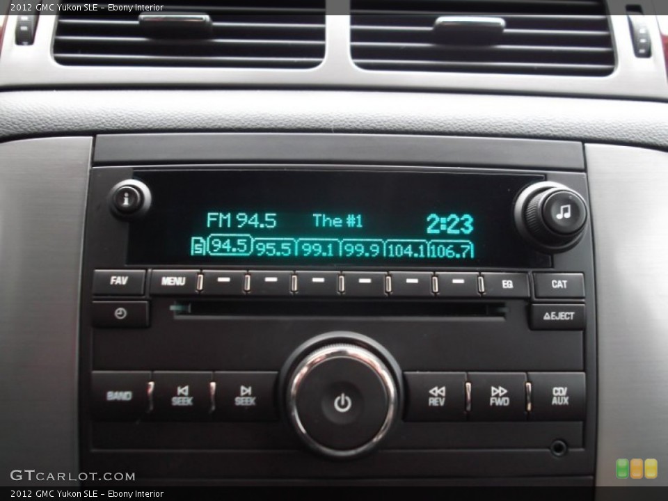 Ebony Interior Audio System for the 2012 GMC Yukon SLE #74605580
