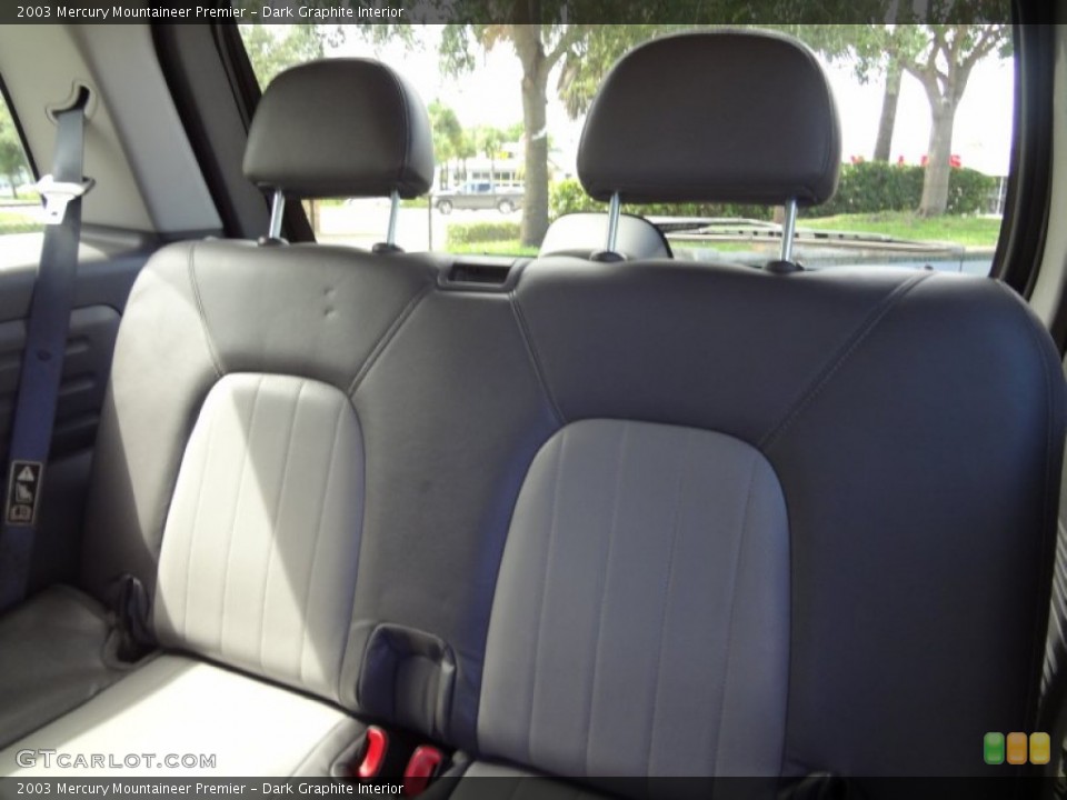 Dark Graphite Interior Rear Seat for the 2003 Mercury Mountaineer Premier #74609284