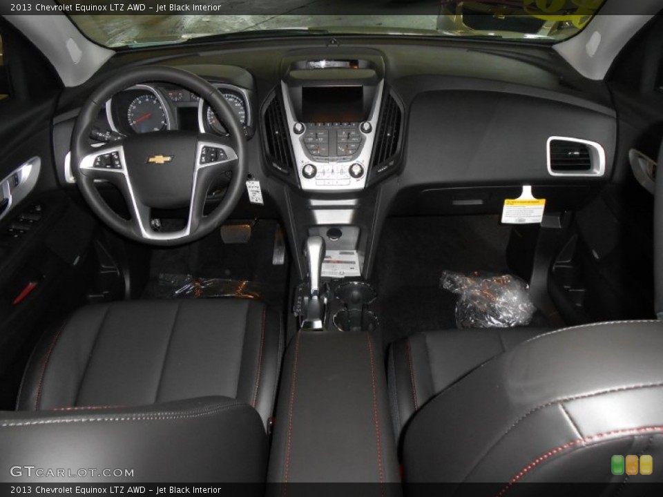 Jet Black Interior Dashboard for the 2013 Chevrolet Equinox LTZ AWD #74610593