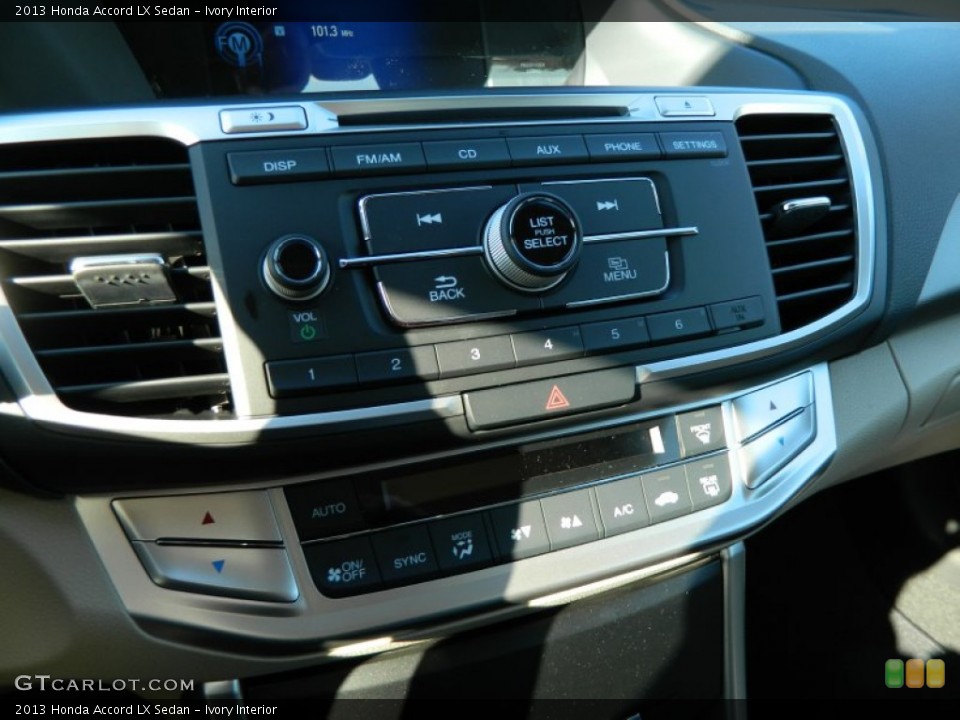 Ivory Interior Controls for the 2013 Honda Accord LX Sedan #74613211