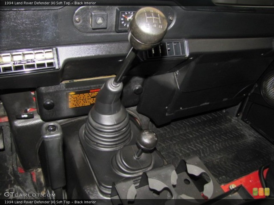 Black Interior Transmission for the 1994 Land Rover Defender 90 Soft Top #74613398