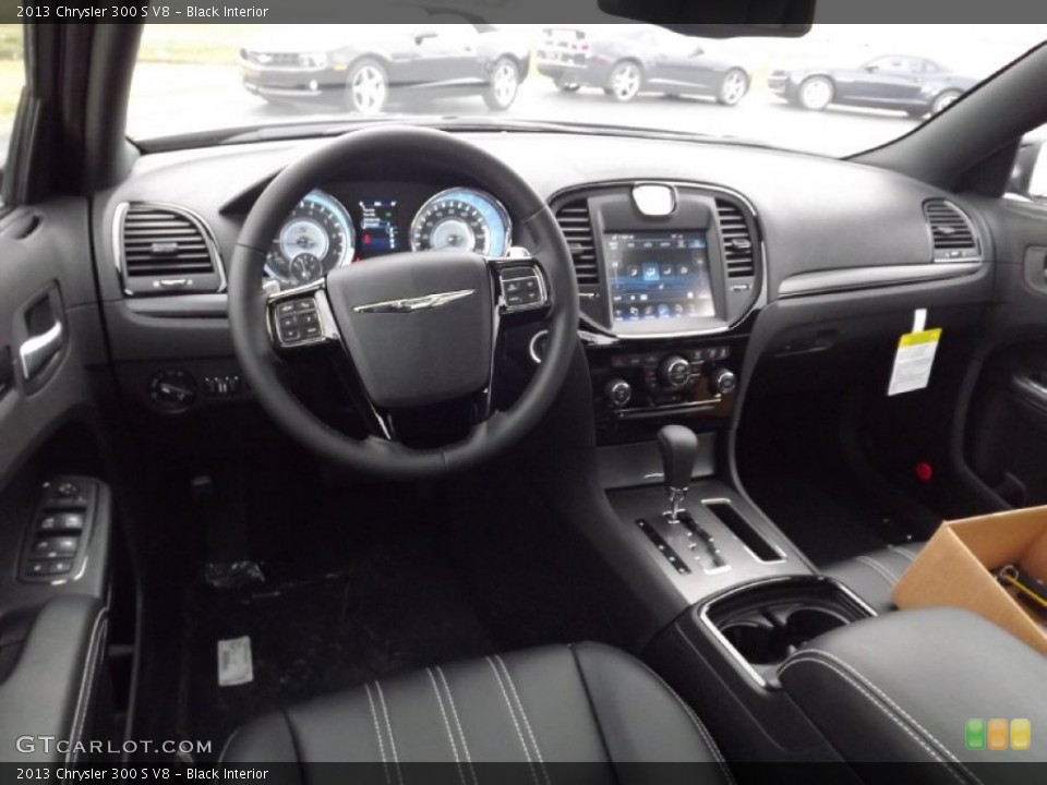 Black Interior Prime Interior for the 2013 Chrysler 300 S V8 #74614775