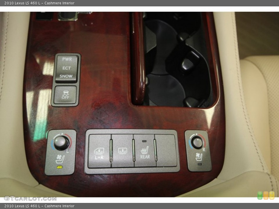 Cashmere Interior Controls for the 2010 Lexus LS 460 L #74623424