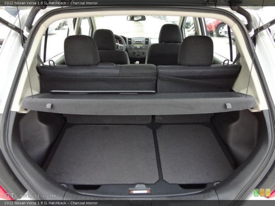 Charcoal Interior Trunk for the 2012 Nissan Versa 1.8 SL Hatchback #74626947