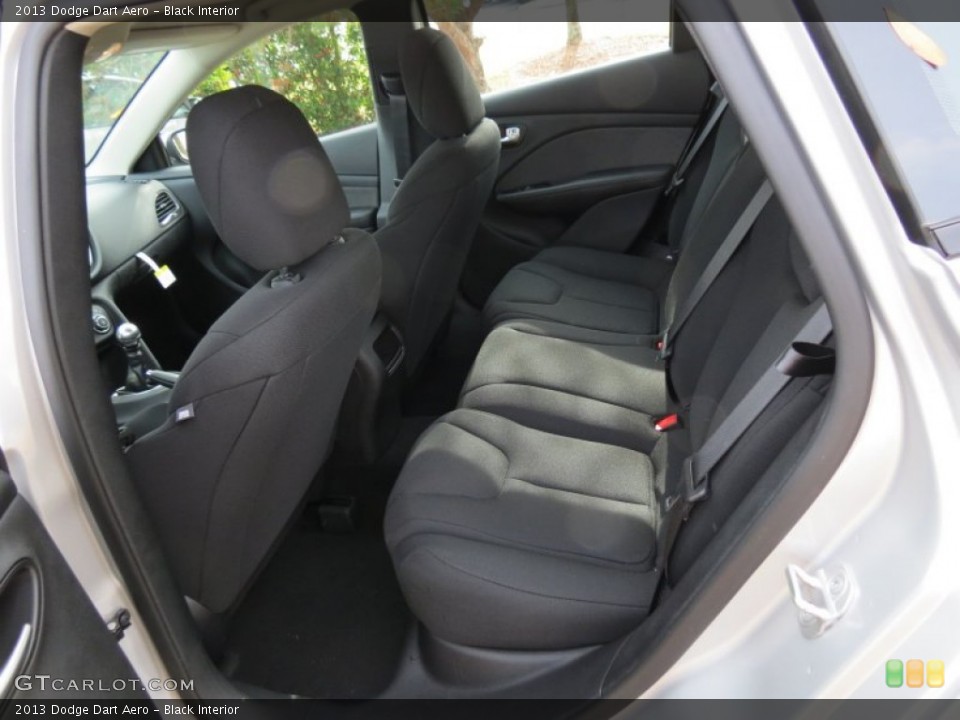 Black Interior Rear Seat for the 2013 Dodge Dart Aero #74630010
