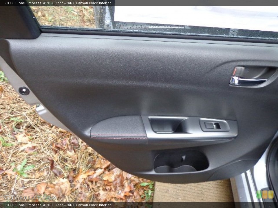 WRX Carbon Black Interior Door Panel for the 2013 Subaru Impreza WRX 4 Door #74630475