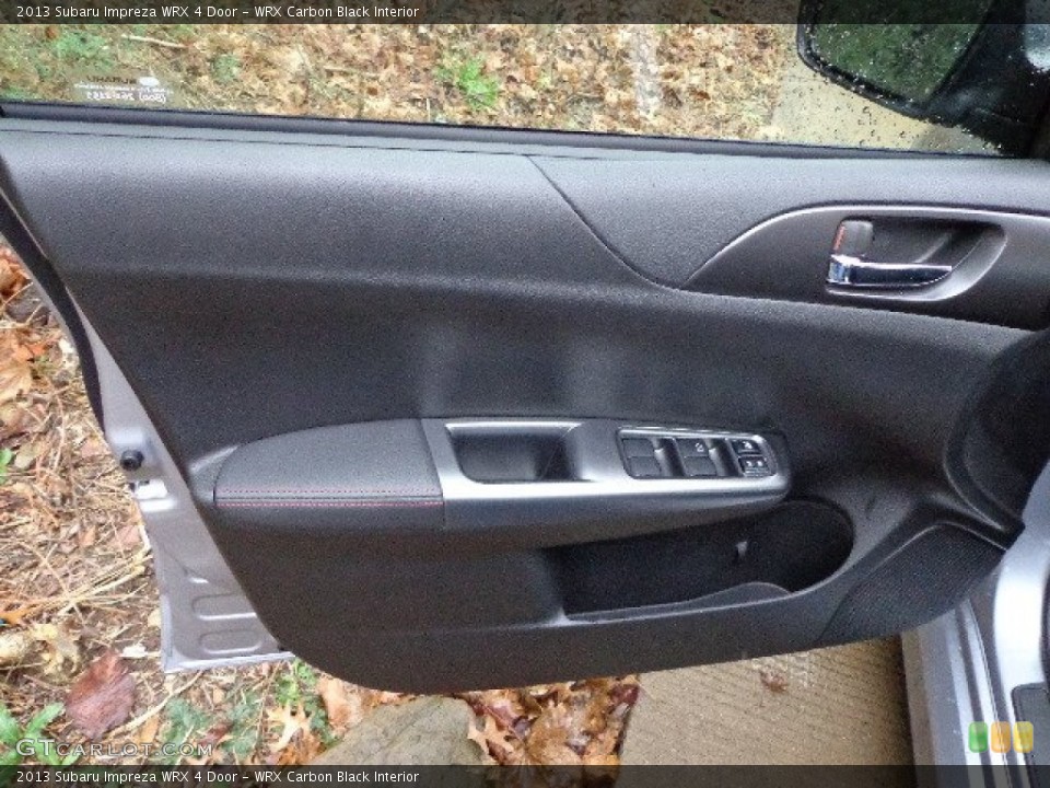 WRX Carbon Black Interior Door Panel for the 2013 Subaru Impreza WRX 4 Door #74630499