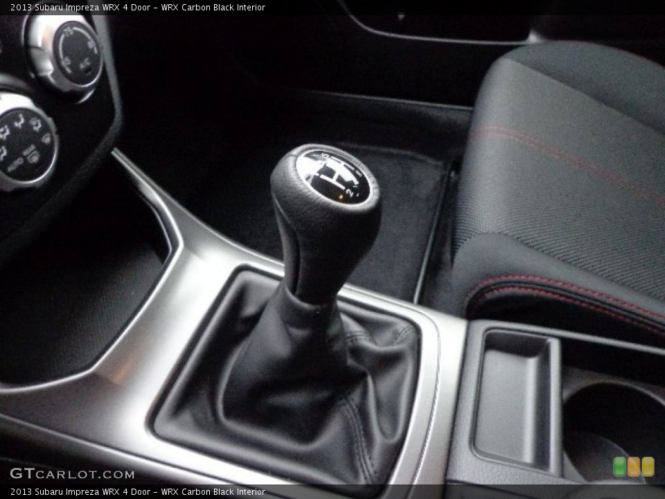 WRX Carbon Black Interior Transmission for the 2013 Subaru Impreza WRX 4 Door #74630538