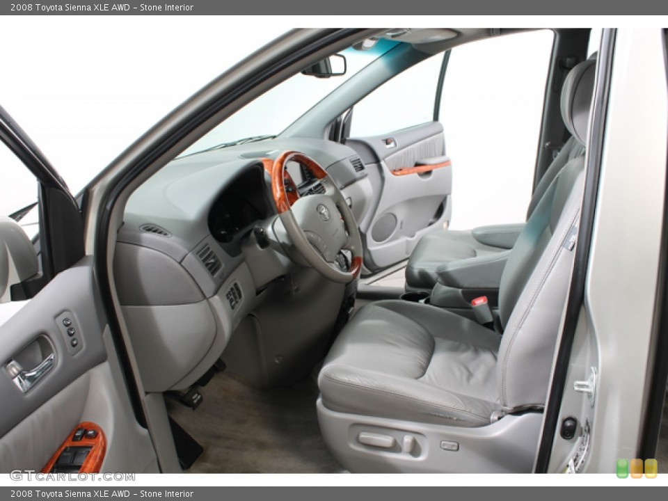 Stone Interior Photo for the 2008 Toyota Sienna XLE AWD #74631110