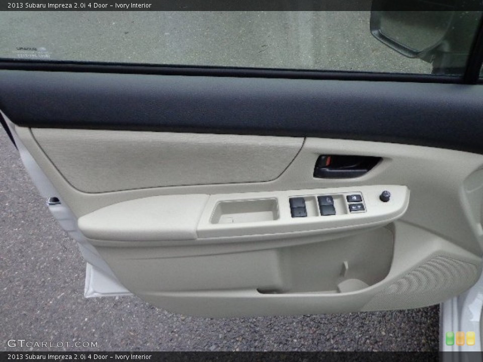 Ivory Interior Door Panel for the 2013 Subaru Impreza 2.0i 4 Door #74631416