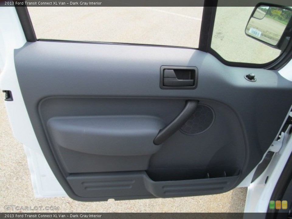 Dark Gray Interior Door Panel for the 2013 Ford Transit Connect XL Van #74632415