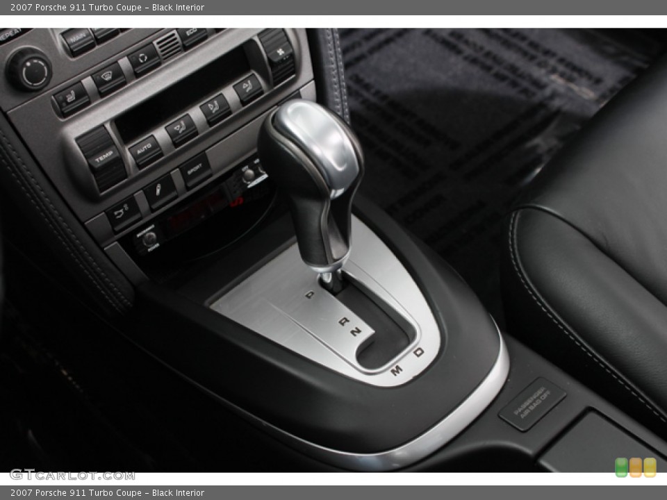 Black Interior Transmission for the 2007 Porsche 911 Turbo Coupe #74633326