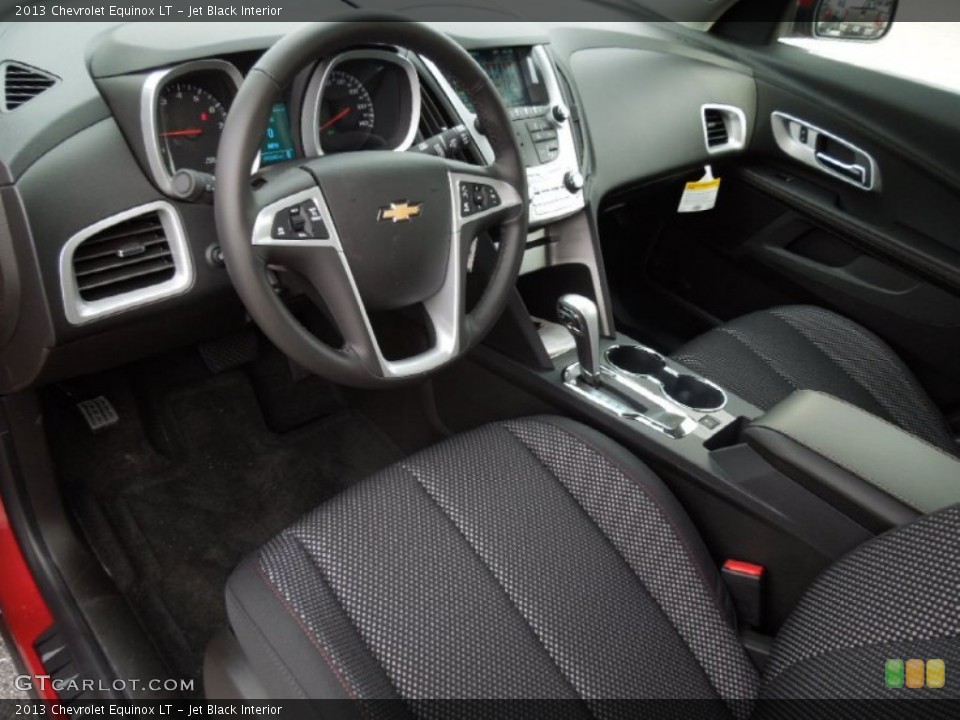 Jet Black Interior Prime Interior for the 2013 Chevrolet Equinox LT #74633977