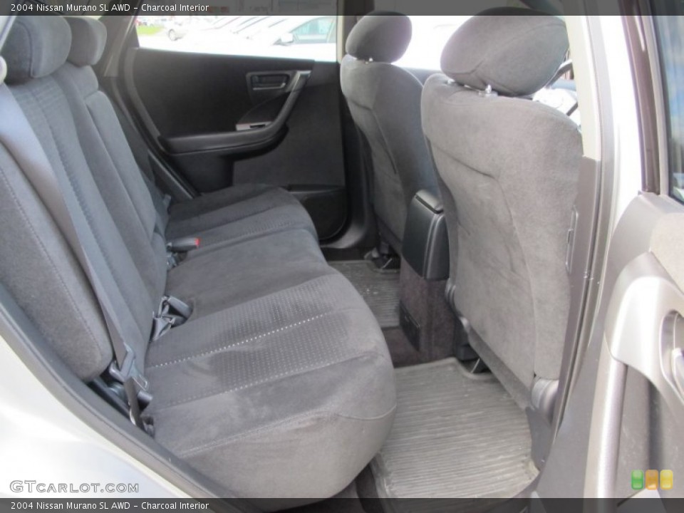 Charcoal Interior Rear Seat for the 2004 Nissan Murano SL AWD #74637042