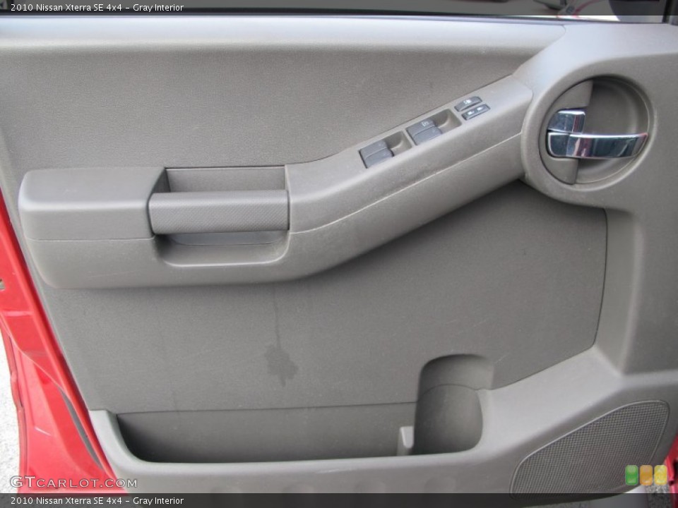 Gray Interior Door Panel for the 2010 Nissan Xterra SE 4x4 #74640363