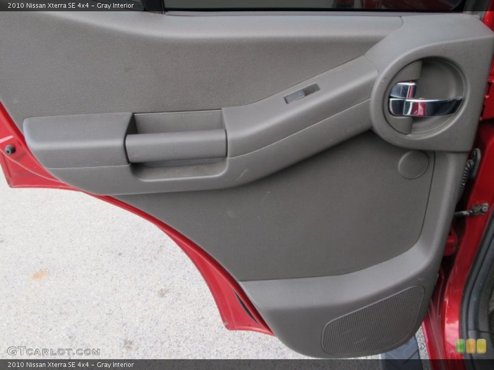 Gray Interior Door Panel for the 2010 Nissan Xterra SE 4x4 #74640542