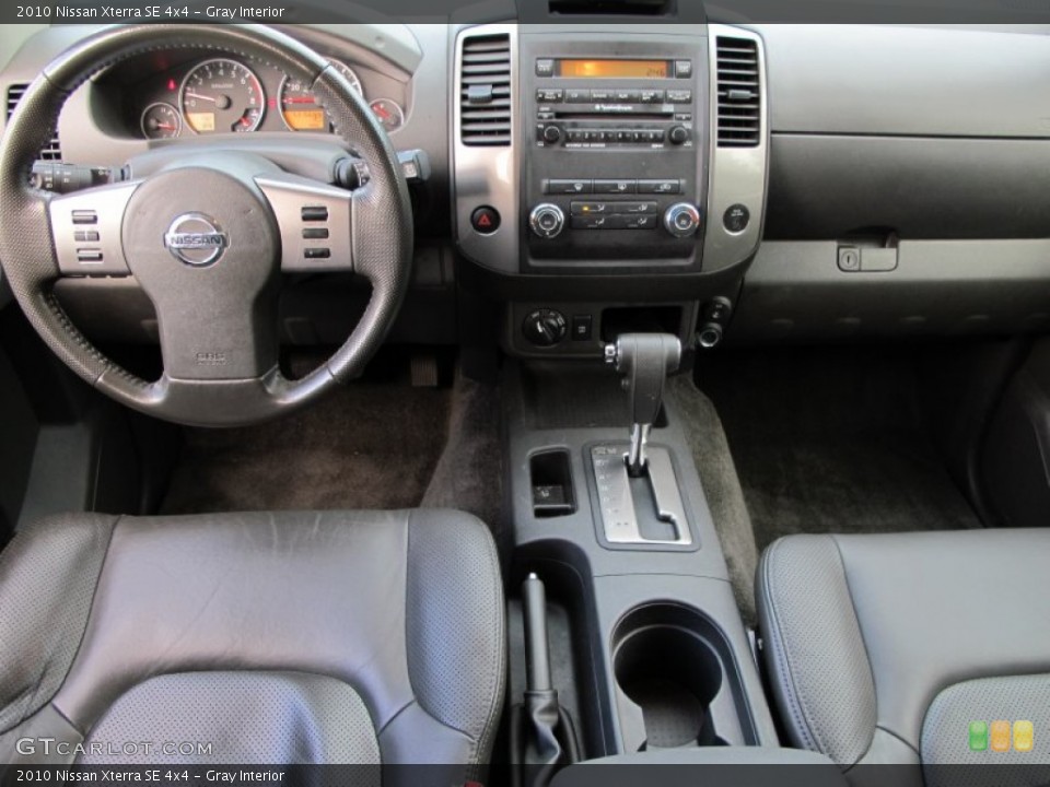 Gray Interior Dashboard for the 2010 Nissan Xterra SE 4x4 #74640570