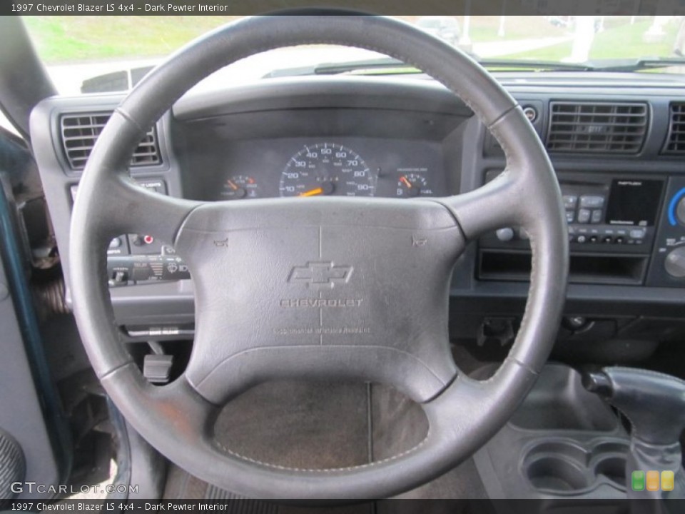 Dark Pewter Interior Steering Wheel for the 1997 Chevrolet Blazer LS 4x4 #74640585