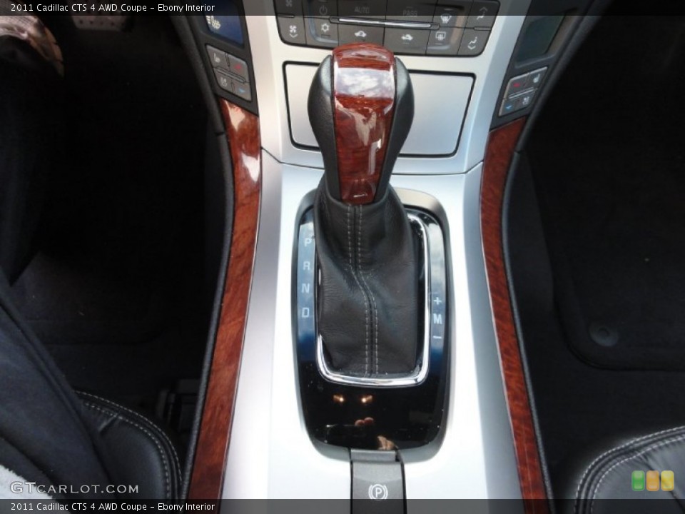 Ebony Interior Transmission for the 2011 Cadillac CTS 4 AWD Coupe #74643169