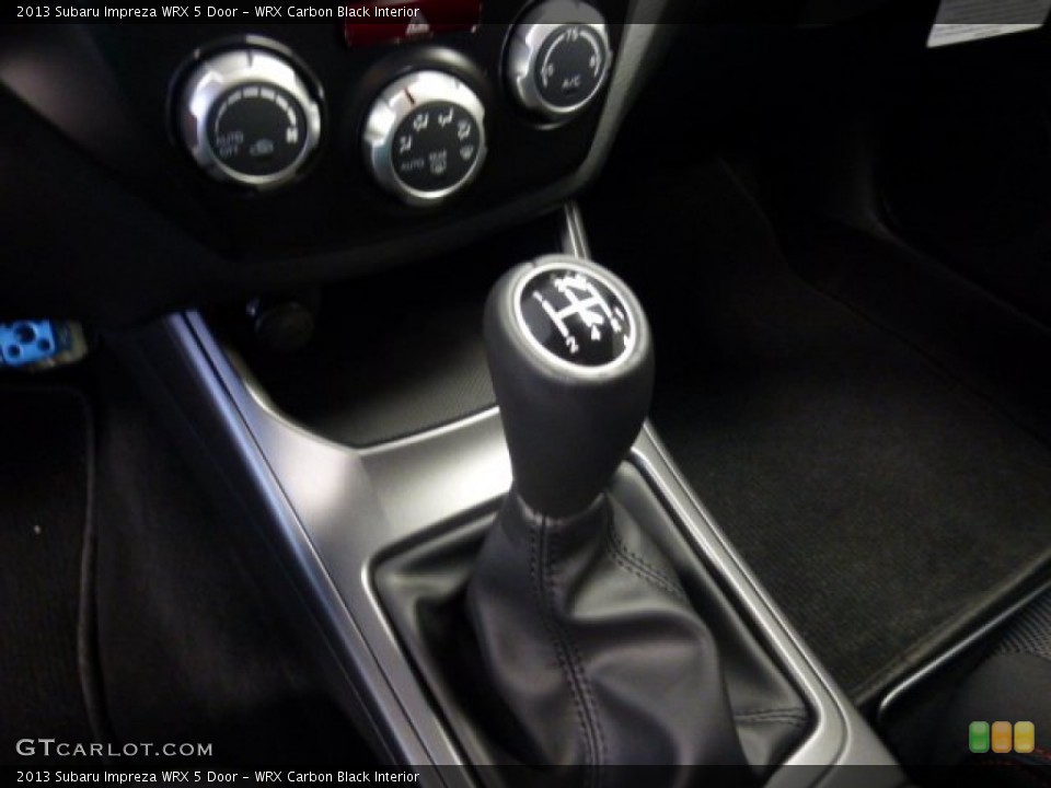 WRX Carbon Black Interior Transmission for the 2013 Subaru Impreza WRX 5 Door #74646651