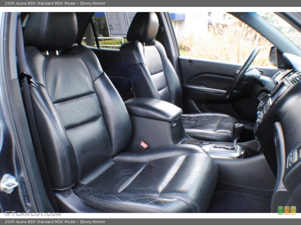 Ebony Interior Front Seat for the 2006 Acura MDX  #74649622