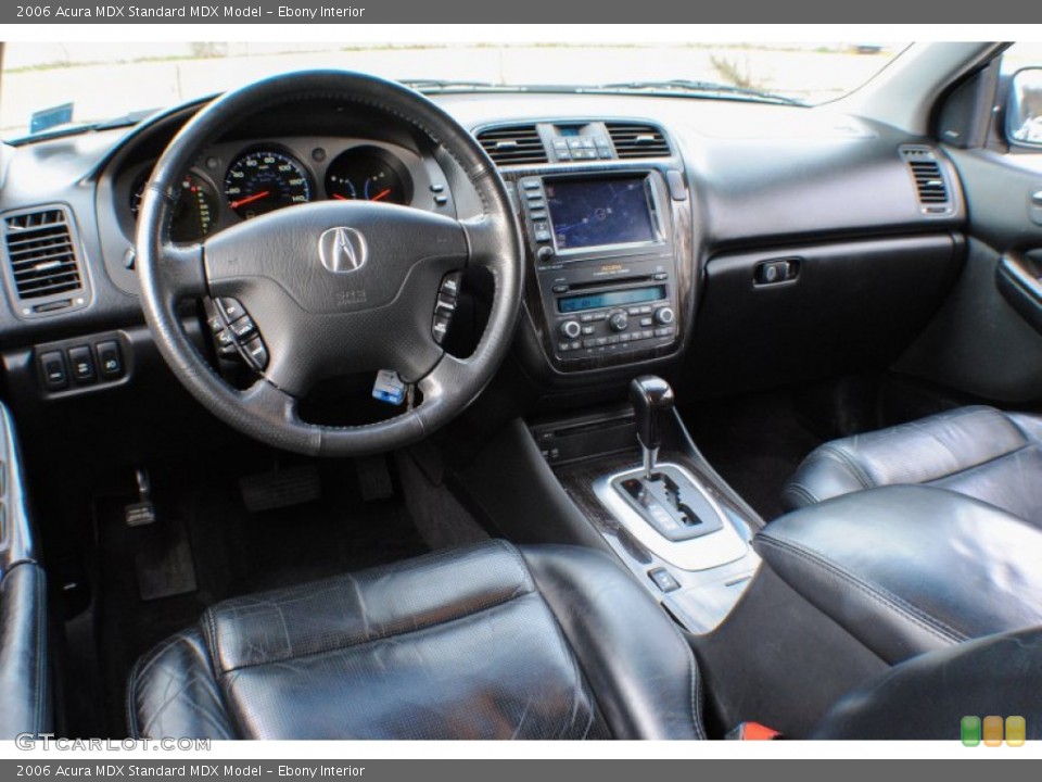 Ebony Interior Prime Interior for the 2006 Acura MDX  #74649816