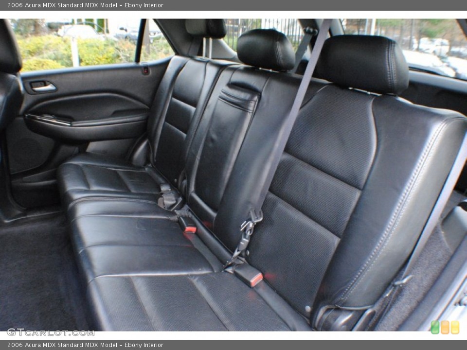 Ebony Interior Rear Seat for the 2006 Acura MDX  #74649831
