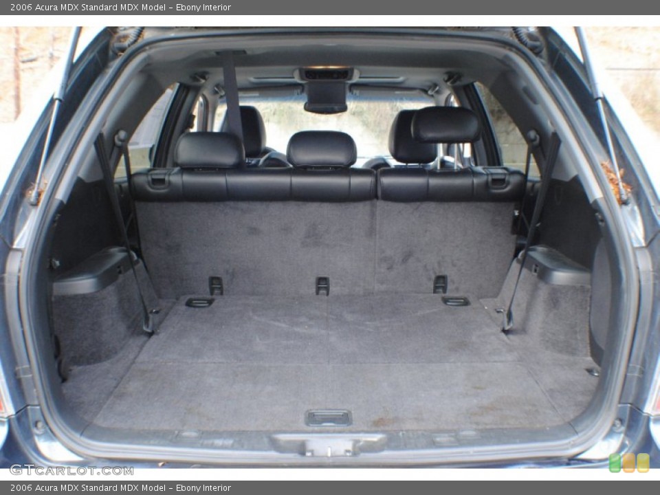 Ebony Interior Trunk for the 2006 Acura MDX  #74649873