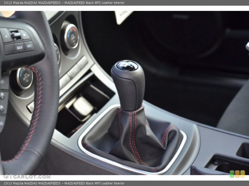 MAZDASPEED Black MPS Leather Interior Transmission for the 2013 Mazda MAZDA3 MAZDASPEED3 #74654685