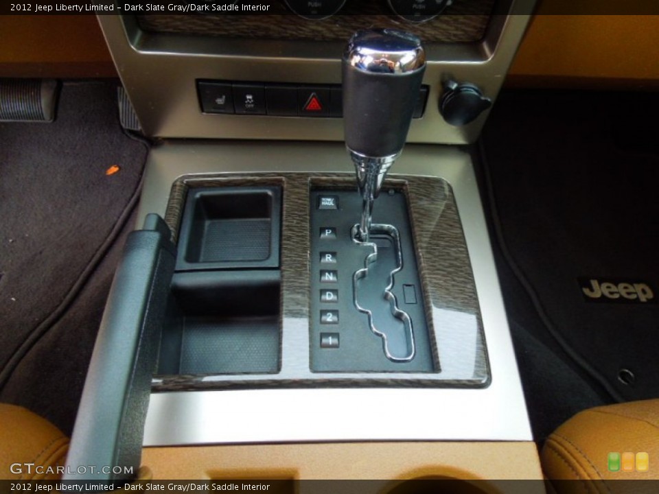 Dark Slate Gray/Dark Saddle Interior Transmission for the 2012 Jeep Liberty Limited #74655810
