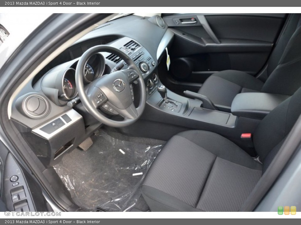 Black Interior Photo for the 2013 Mazda MAZDA3 i Sport 4 Door #74656491